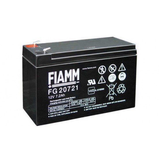 FIAMM 12V 7,2A (4.8mm)