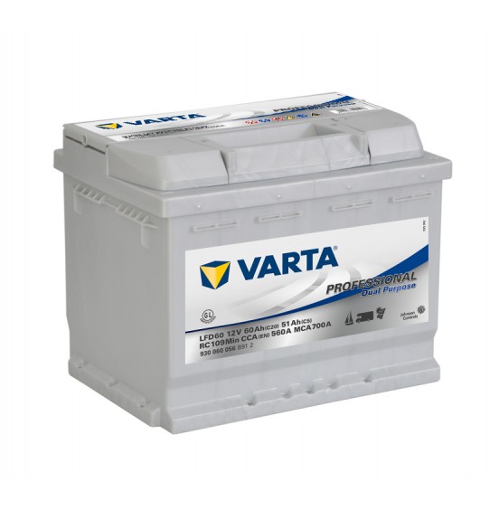 Varta Professional LFD60 60Ah (C20) 51Ah (C5) 