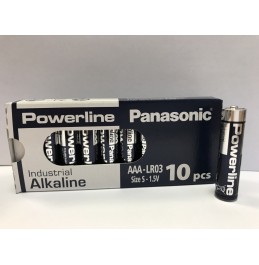 PANASONIC POWERLINE AAA/LR03 10 tk