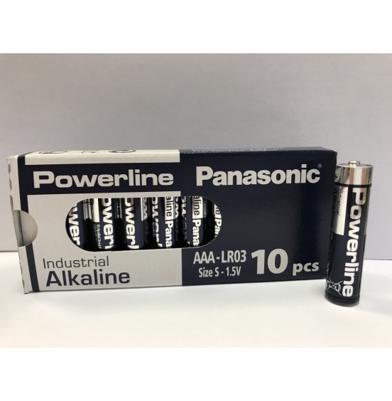 PANASONIC POWERLINE AAA/LR03 10 tk