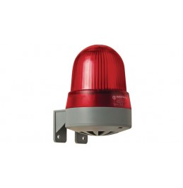 LED Buzzer 92 dB Red 230 VAC, Wall Mount, Werma